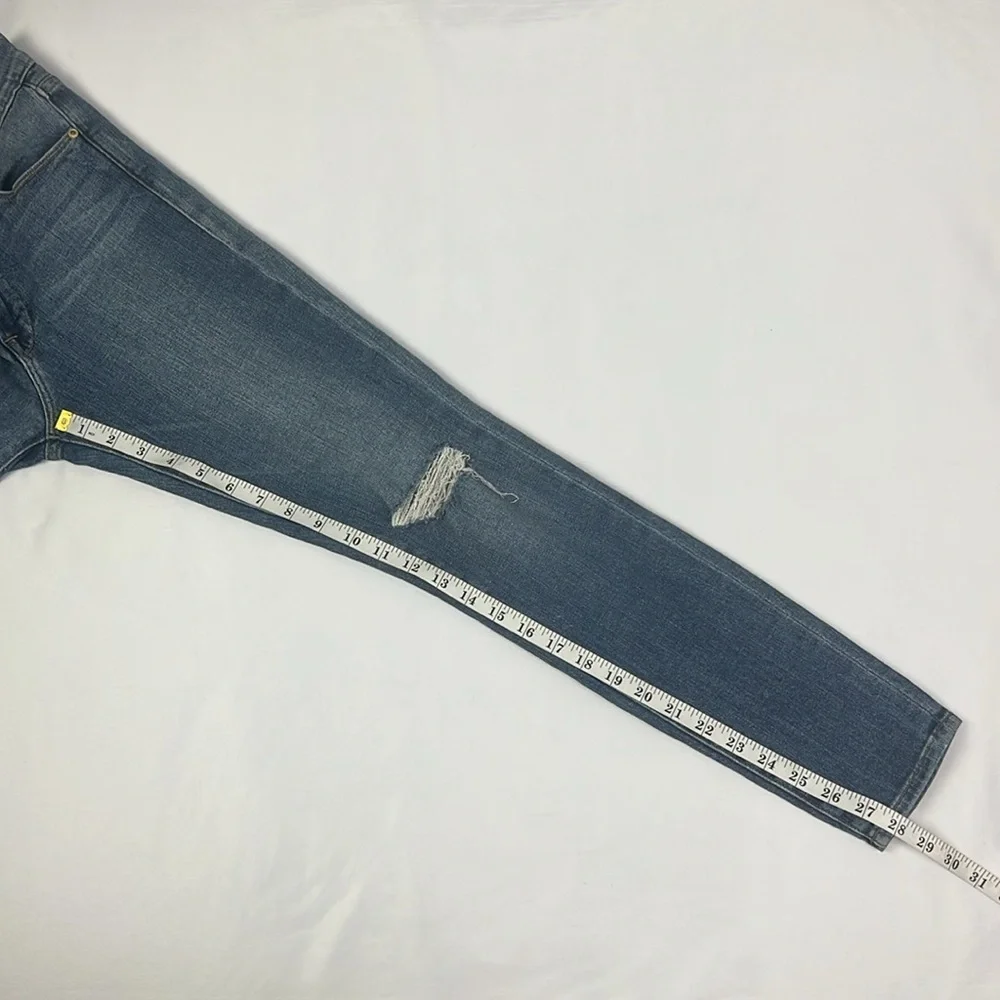 Frame Denim Women’s 25 Le High Skinny Distressed Stretchy Jean - Picture 11 of 15